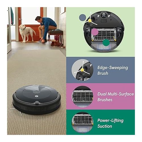  iRobot Roomba 692 Robot Vacuum - Wi-Fi Connectivity, Personalized Cleaning Recommendations, Works with Alexa, Good for Pet Hair, Carpets, Hard Floors, Self-Charging