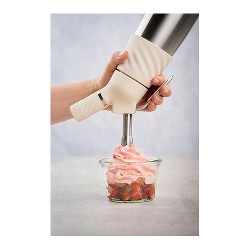  iSi Creative Whip Mini for Whipped Cream, Desserts and Toppings, 1/2 Pint, Ivory