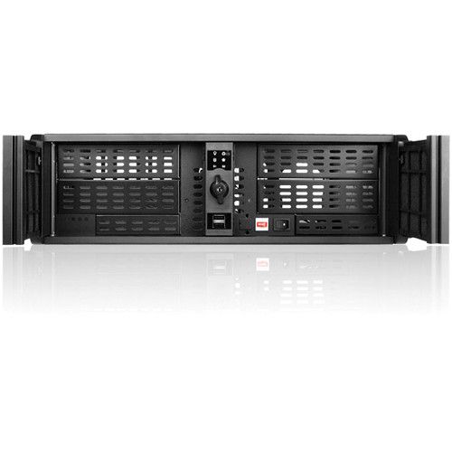  iStarUSA D Storm Series D-300 3U Compact Stylish Rackmount Chassis (Black)