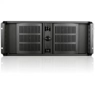 iStarUSA D Storm Series D-400-7 4U Compact Stylish Rackmountable Chassis with Standard Door (Black)