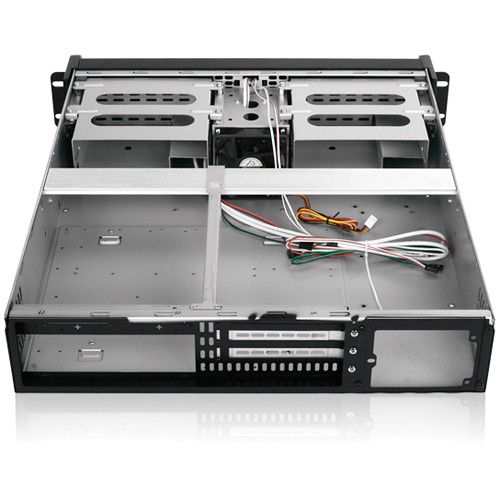  iStarUSA D Storm Series D-200 2U Compact Stylish Rackmount Chassis (Black)