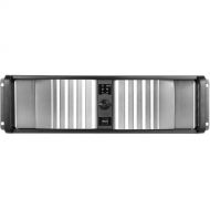 iStarUSA D Storm D-300SEA-SL 3U Compact Stylish Rackmount Chassis with SEA Bezel (Silver)