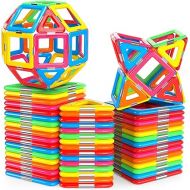 idoot Magnetic Tiles STEM Sensory Building Toys for 3+ Year Old Girls Boys Preschool Classroom Must Haves Educational Toddler Game