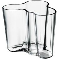 Iittala Aalto 3-3/4-Inch Clear Glass Vase