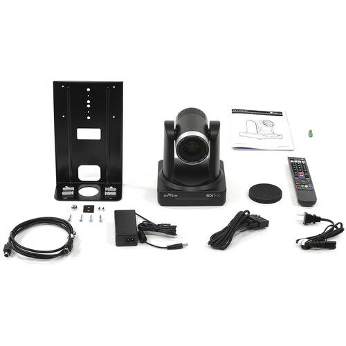  ikan NDI HX PTZ Camera with 30x Optical Zoom and IP Controller Bundle (Black, 3 Cameras)