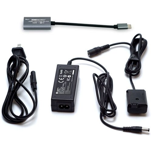  ikan HomeStream HDMI Video Capture Device + FZ-100 Dummy Battery Kit (USB Type-C)