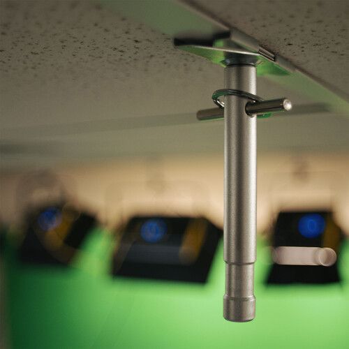  ikan Drop Ceiling Mount Chroma-Key Light Kit with LED Panel and Fresnel