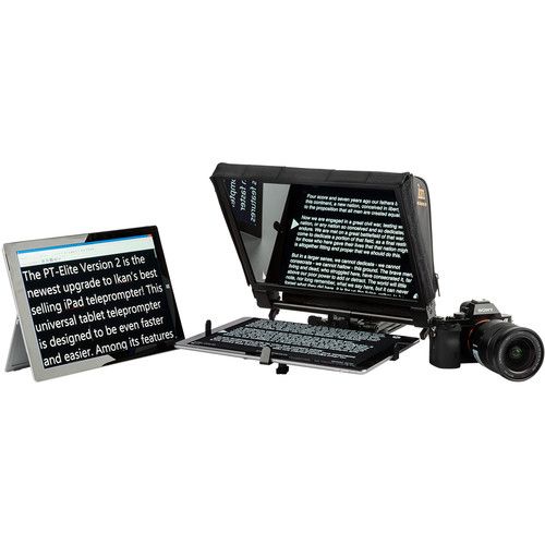  ikan PT-ELITE-Pro Teleprompter Travel Kit with Rolling Hard Case