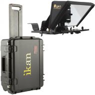 ikan Elite Universal Tablet Teleprompter for iPad and iPad Pro with Rolling Hard Case (Version 2)