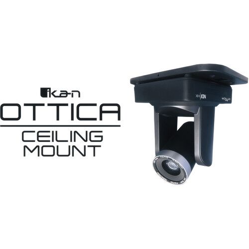  ikan OTTICA PTZ Camera Ceiling Mount (Black)