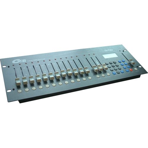  ikan Lite-Puter 12-Channel DMX Lighting Console