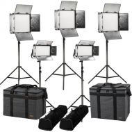 ikan Rayden Daylight 5-Point LED Light Kit with 3 x RW10 and 2 x RW5