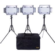 ikan IB508-v2 Bi-Color LED Light Panel (3-Light Studio Kit)