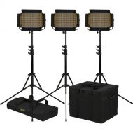 ikan Onyx Half x 1 Bi-Color LED 3-Point LED Light Kit