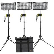 ikan CB8 Canvas Bi-Color 3-Point LED Light Kit