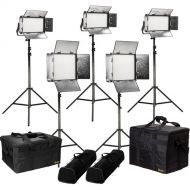 ikan Rayden Daylight 5-Point LED Light Kit with 2 x RW10 and 3 x RW5