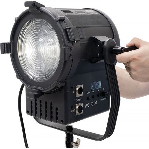  ikan White Star Daylight Fresnel LED Light (150W)