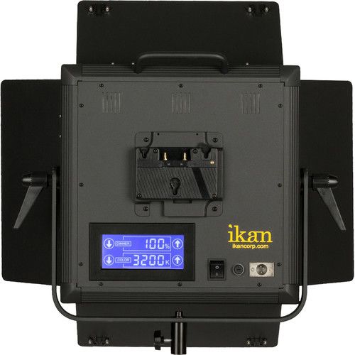  ikan IB1000-PLUS 3-Light Kit with Gold Mount Battery Plates