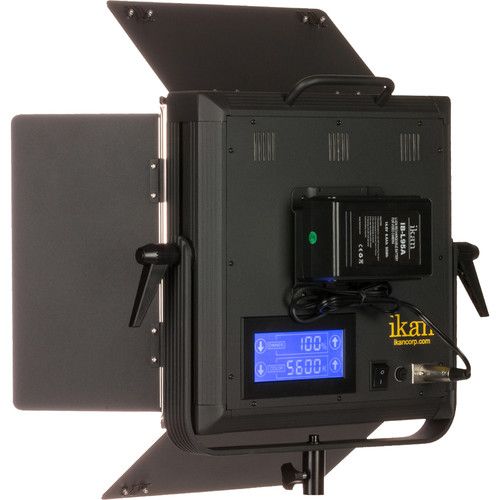  ikan IB1000-PLUS 3-Light Kit with Gold Mount Battery Plates