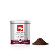 illy Ground Coffee Espresso - 100% Arabica Coffee Ground ? Intenso Dark Roast ? Warm Notes of Cocoa & Dried Fruit - Rich Aromatic Profile - Precise Roast - No Preservatives ? 4.4 Ounce