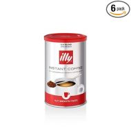 Illy instant coffee 95g (3.3 oz) Smooth - Pack of 6 Tins