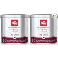 illy iperEspresso Capsules Dark Roasted Coffee, 5-Ounce, 21-Count Capsules (Pack of 2)