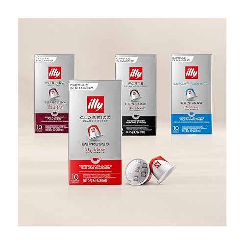 일리 Illy - Forte Espresso coffee capsules - 10x 10 capsules