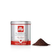 illy Ground Coffee Espresso - 100% Arabica Coffee Ground - Classico Medium Roast - Notes of Caramel, Orange Blossom & Jasmine - Rich Aromatic Profile - Precise Roast - No Preservatives - 4.4 Ounce