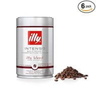 Illy Bold Dark Roast Intenso Beans 8.8 Ounces 6 Pack