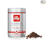 Illy Classic Medium Roast Beans 8.8 Ounces (International Version) 6 Pack