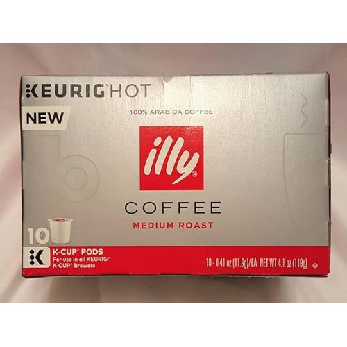 일리 Illy K-Cup Pods 2 Boxes of 10 K-cups (Medium Roast)