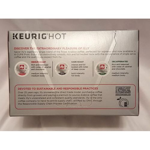 일리 Illy K-Cup Pods 2 Boxes of 10 K-cups (Medium Roast)