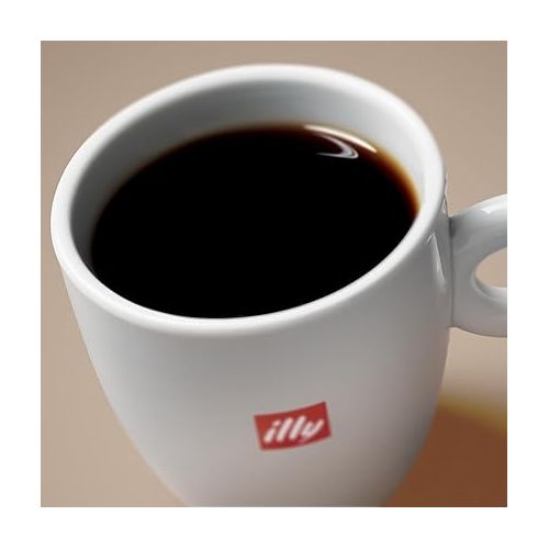 일리 illy Drip Coffee - Ground Coffee - 100% Arabica Ground Coffee - Classico Medium Roast - Notes of Caramel, Orange Blossom & Jasmine - No Preservatives - Mild & Balanced - 8.8 Ounce