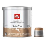 illy Coffee, Arabica Selection Costa Rica Espresso Capsules, Single Origin, For Brewing with iperEspresso Capsule Machines, 21 Count (Pack of 1)