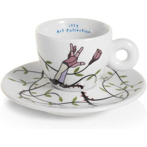 일리 illy Art Collection Set of 6 Cappuccino Biennale 2022 Nuemrate and Signed