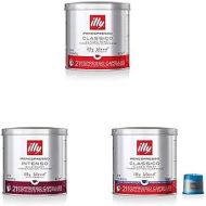 illy iperEspresso Espresso Coffee Capsules Three Can Bundle, Classico Medium Roast, Intenso Dark Roast, Lungo, 63 Pods