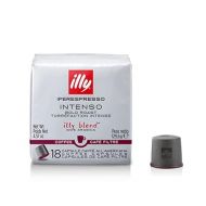 illy Coffee iperEspresso Capsules - Single-Serve Coffee Capsules & Pods - Single Origin Coffee Pods - Intenso Dark Roast with Notes of Cocoa & Fruit - For iperEspresso Capsule Machines - 18 Count