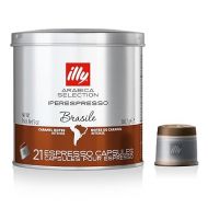 illy Coffee iperEspresso Capsules - Single-Serve Coffee Capsules & Pods - Single Origin Coffee Pods - Brasile Roast with Notes of Caramel - For iperEspresso Capsule Machines - 21 Count