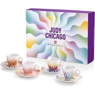 illy Art Collection Judy Chicago Espresso Cup Set of 4