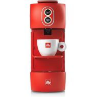 Illy ESE Single Serve 100% Compostable ESE Coffee and Espresso Machine (Red), 10.2 X 12.5 X 4.33