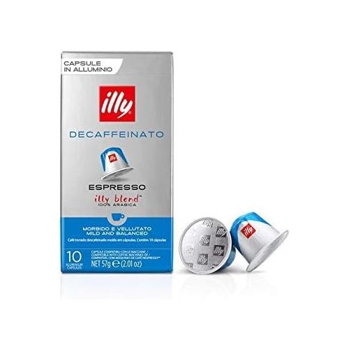 일리 illy Espresso Pick Any 5 Nespresso Compatible Ground Coffee Pods, Choose from 5+ Flavours Inc. Decaf, Intenso, Classico, Forte, Lungo. Each Pack 10 Pods (Total 50 Pods)