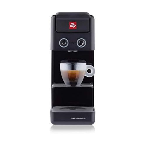 일리 Illy Metodo illy FrancisFrancis! Y3 Iperespresso Kapselmaschine Espresso+Coffee, schwarz