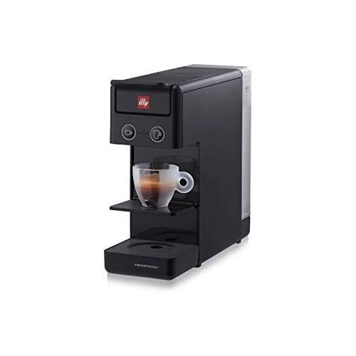 일리 Illy Metodo illy FrancisFrancis! Y3 Iperespresso Kapselmaschine Espresso+Coffee, schwarz