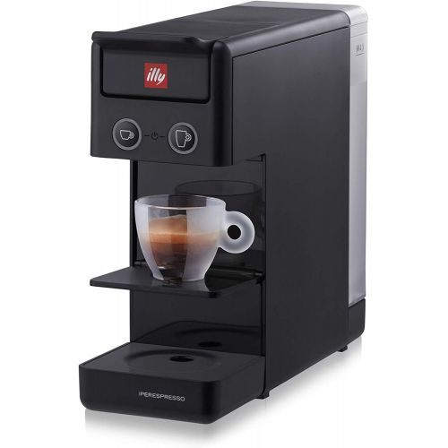 일리 Illy Metodo illy FrancisFrancis! Y3 Iperespresso Kapselmaschine Espresso+Coffee, schwarz