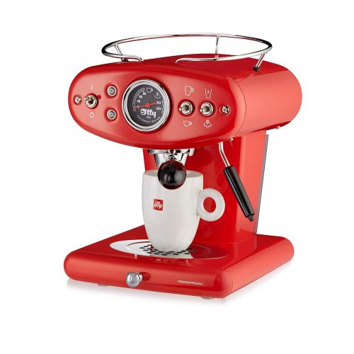 일리 Illy Francis Francis. Kaffeeautomat Espresso in Kapseln Iperespresso x1Anniversary, 1.0Liter rot