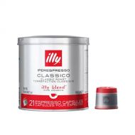 illy Coffee, iperEspresso Capsule, Medium Roast Espresso Pods, Compatible with illy iperEspresso Machines, 21 Count (Pack of 6) (Packaging may Vary)