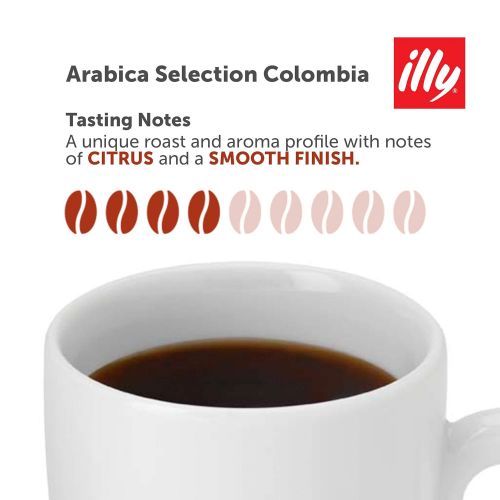 일리 Illy Coffee Whole Bean Arabica Colombia - 8.8oz (6 Pack)