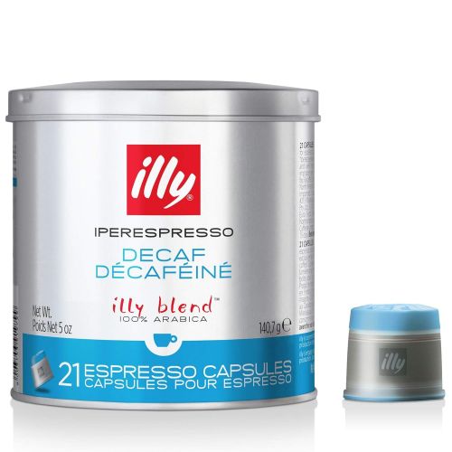 일리 Illy Iperespresso Capsules Decaf Coffee (2-pack), 5-ounce, 21-count Capsules