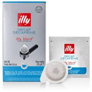 Illy espresso coffee pods, DECAF. 18 coffee pods.