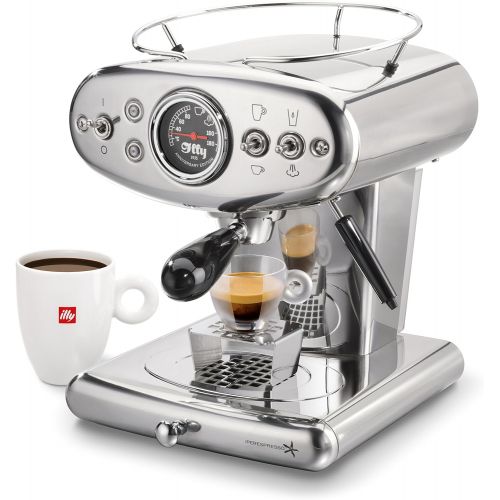 일리 illy X1 Espresso Machine, 13 x 9.8 x 10.60, Stainless